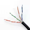 Cable de red Ethernet QOLTEC CAT6 UTP, 50 m, negro