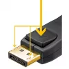 Cable DisplayPort Goobay 74779 3 m negro G-Sync FreeSync