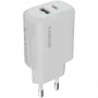 Cargador CANYON OnCharge 250 25W 1xPD 1xQC EU blanco