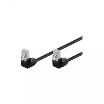 Cable de red Goobay 96078 negro 1 m Cat5e F/UTP
