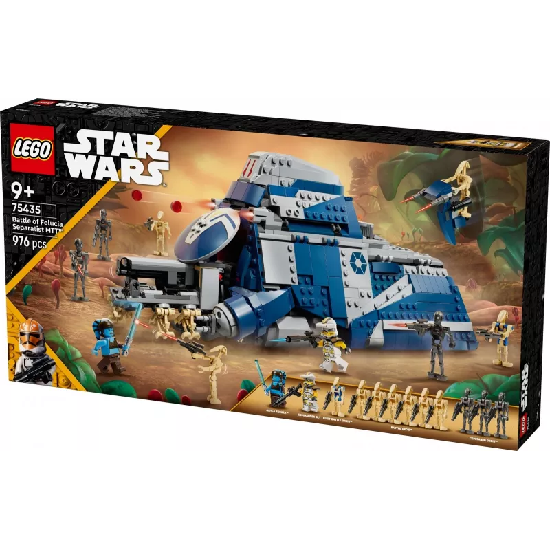 Star Wars 75435 Separatist MTT (Multi-Troop Transport) de la batalla de Felucia