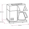 Aromaboy II 1015-02 cafetera de filtro negra