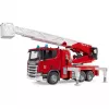 Vehículo de bomberos BRUDER Scania Super 560R Rojo Blanco Plástico 3+