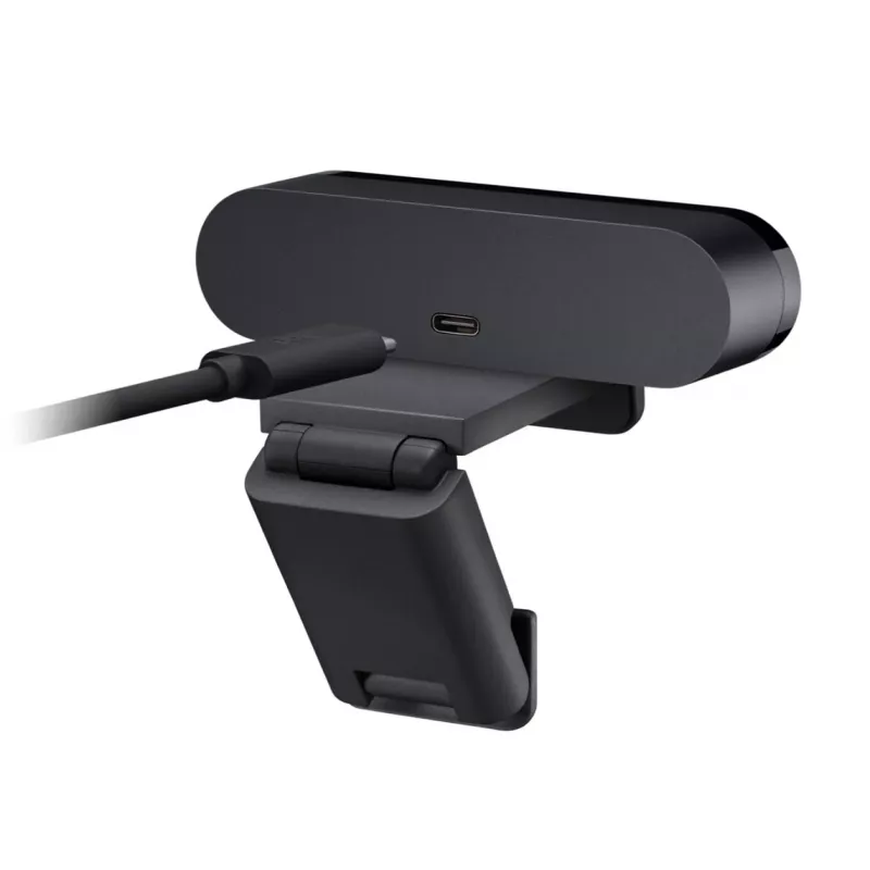 Logitech BRIO 4K Ultra HD Pro webcam 960-001106, 4096x2160, HDR, RightLight 3, zoom digital 5x, autoenfoque, USB 3.0 (USB-C), negra