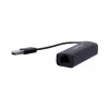 Adaptador de red Lanberg NC-0100-01 de USB 2.0 a RJ45 100 Mbit, cable de 0,15 m