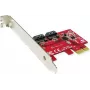 Tarjeta de interfaz SATA interna ROLINE 15062148 PCIe perfil bajo 6 Gbit/s