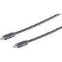 Cable USB S/CONN 77140-2.0 USB 3.2 Gen 1 2 m negro