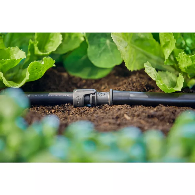 Conector Gardena 13220-20 para sistema de riego por goteo plástico