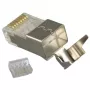 Conector hembra RJ45 apantallado FTP CAT7, 20 uds.