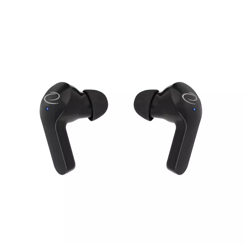 Auriculares inalámbricos in-ear ESPERANZA EH238K — Bluetooth 5.3, 2,4 GHz, 10 m de alcance, batería 230 mAh, control táctil, negro