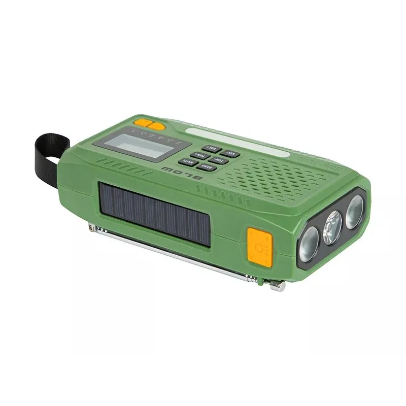 Radio AM/FM solar portátil BLOW RA13 77-551# – ligera, carga solar sin pilas