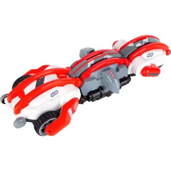 Coche radiocontrol CARRERA FoldNRoll Racer 2,4 GHz – Coche RC de juguete, diseño plegable/rodante