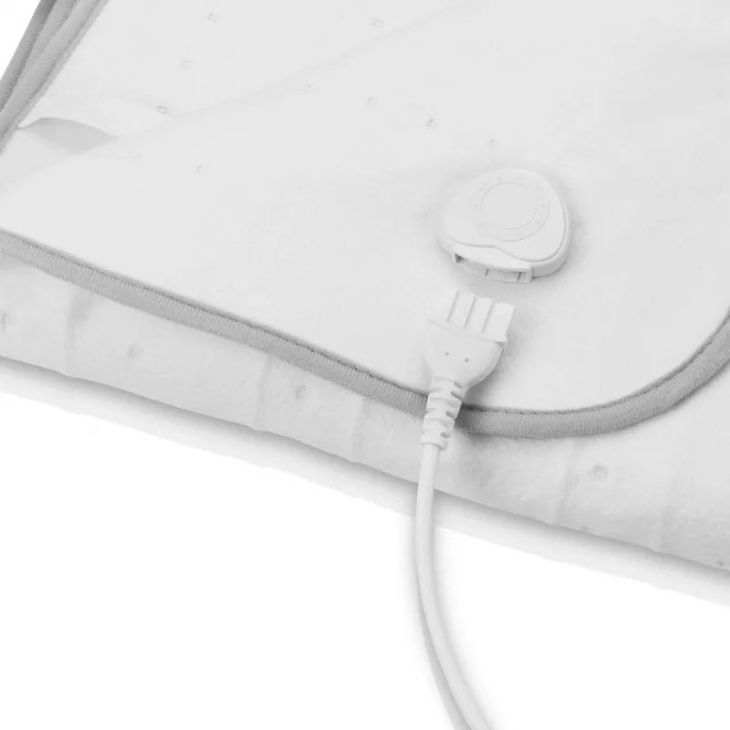 Manta eléctrica Medisana HU 666 — individual, 1500×800 mm, 3 niveles de calor, cable desmontable, lavable