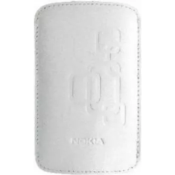 Nokia CP-342 Funda de transporte blanca (02707D5) fabricada en piel y piel sintética en color blanco. Producto original NOKIA — MPN: 02707D5 · EAN: