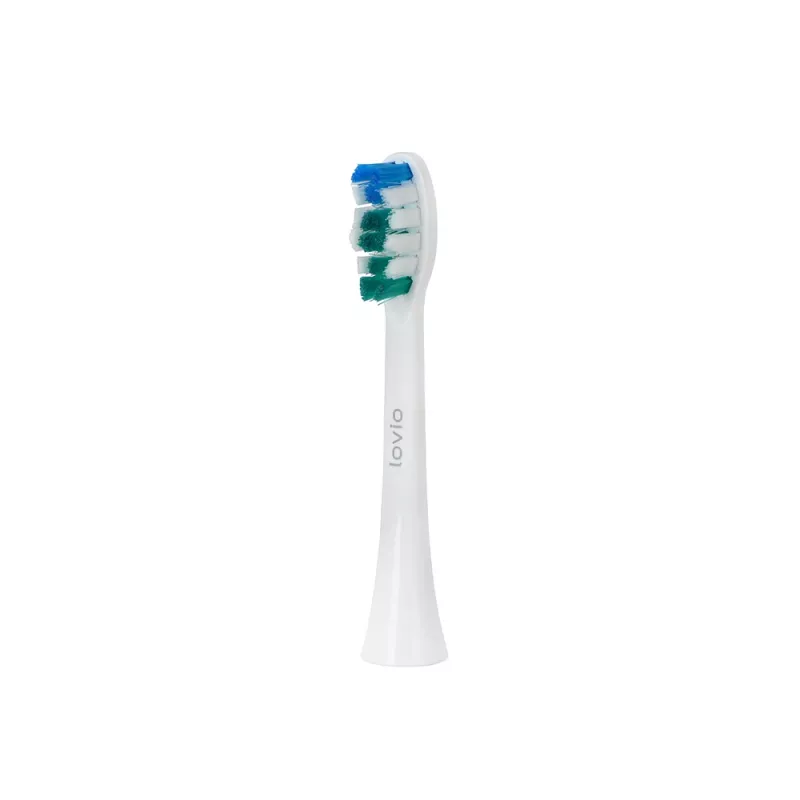 Cabezales de cepillo de dientes Lovio LVTB124WH-HS — cabezales de recambio suaves, blanco