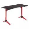 Mesa gaming MACLEAN RS163 RGB LED, gran superficie de trabajo, carga máx. 100 kg, altura máx. 760 mm