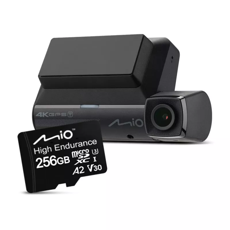 Tarjeta de memoria MicroSDXC MIO High Endurance 256 GB UHS-I para grabación continua y uso en exteriores