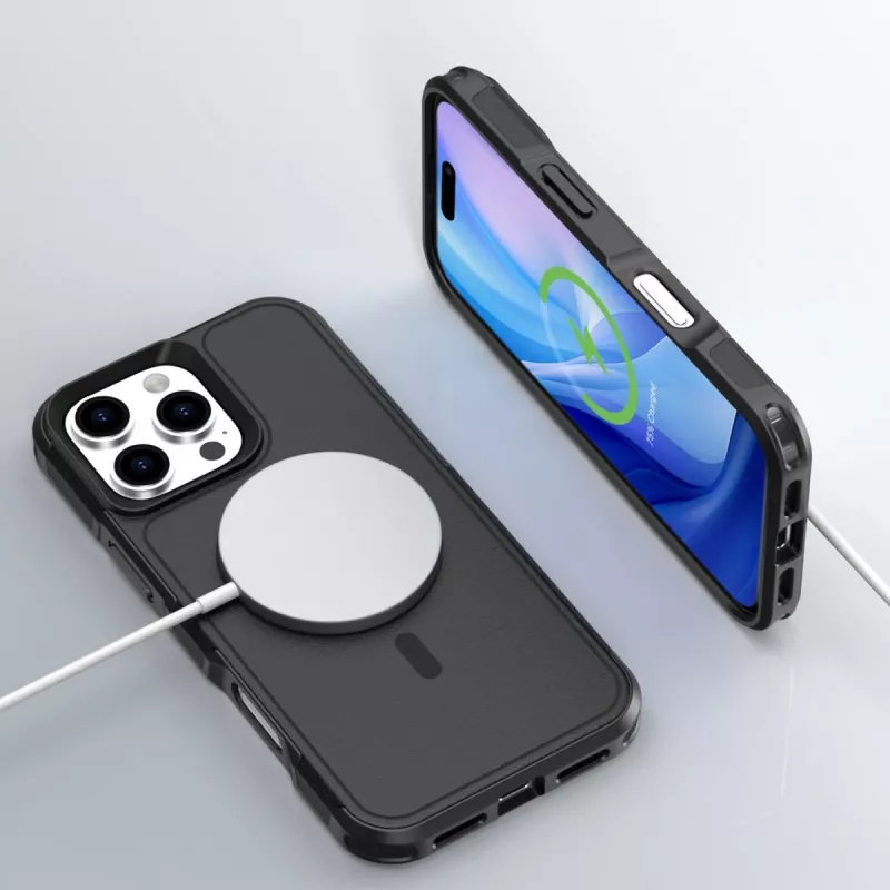 Funda 4smarts 541180 para iPhone 16 Pro 16 cm negra