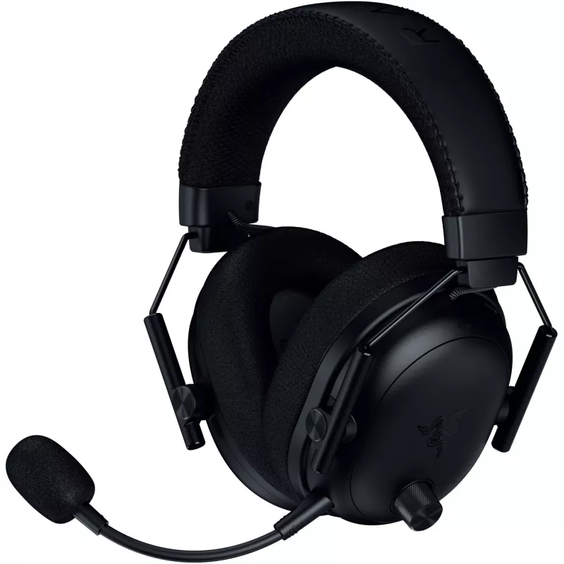 BlackShark V3 Pro, Auriculares gaming negros, ANC, dongle de 2,4 GHz, Bluetooth, USB, jack de 3,5 mm