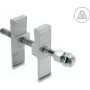 Soporte DeLOCK para barrera antivuelo / protección para aves para módulos solares fotovoltaicos aluminio (90997)