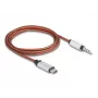Cable USB DeLOCK 81288 naranja plata