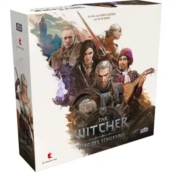 Juego de mesa Asmodee The Witcher: Pfad des Schicksals – aventura de mesa, juego basado en escenarios