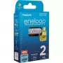 Baterías PANASONIC ENELOOP AA 2000 mAh 2 unidades (BK-3MCDE/2CP)