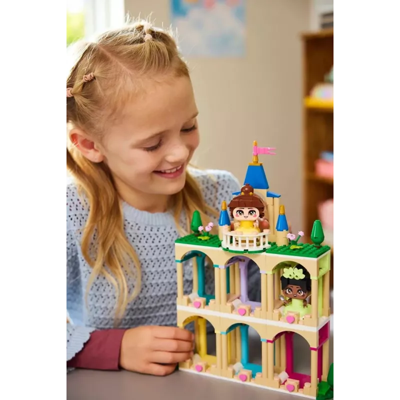 LEGO DISNEY 43291 Mini Bella y Tiana con castillo