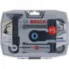 Bosch Starlock Best of Heavy Duty Sets, 4 piezas, set de hojas, metal, madera, negro, caja