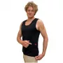 Glovii GV2M protección corporal para deportes de invierno chaleco calefactable esquí, snowboard unisex poliéster negro