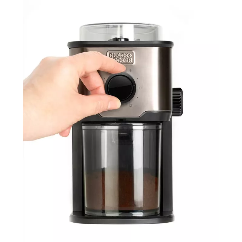 Molino de café Black & Decker ES9080020B, acero inoxidable