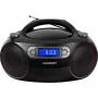 Boombox FM PLL CD/MP3/USB/AUX/Reloj/Alarma