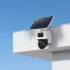 Anker Innovations Eufy SoloCam S4, cámara de seguridad IP, interior y exterior, inalámbrica, techo/pared, negra, blanca, forma de bala