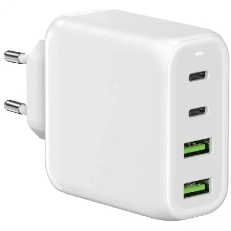 Fuente de alimentación ALLNET PSU-GaNPD-USB-2A2C-68W 68 W, 2× USB-A, 2× USB-C (GaN)