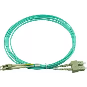 Cable de fibra óptica BlueOptics CAB-OM3-SC-LC-2M-BO aqua 2m OM3 LC SC