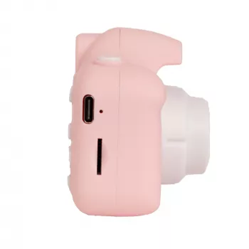 Cámara digital infantil DENVER KCA-1340RO — compacta 85 g, rosa