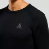 Odlo BL TOP Cuello redondo manga larga ACTIVE WARM ECO Camiseta de hombre, talla M, negra