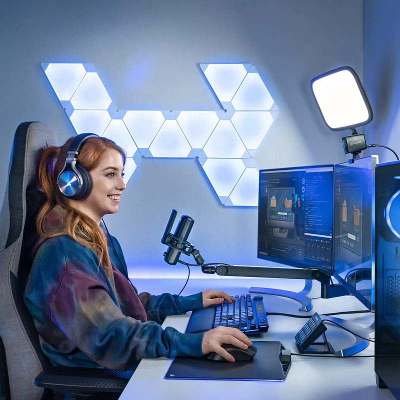 Pie de micrófono Elgato Wave Mic Arm LP para montaje en mesa negro 1,69 kg