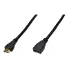 Cable alargador HDMI Digitus AK-330201-020-S 2m