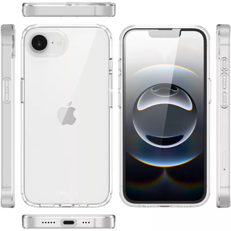 StyleShell Flex, funda protectora transparente, iPhone 16e