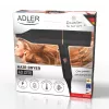 Secador de pelo Adler AD 2278 — 1400 W, 2 niveles de calor, función iónica, mango plegable, negro