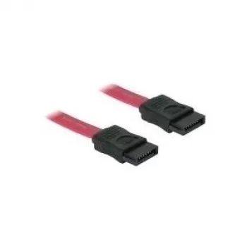 Cable SATA DeLOCK 84208 0,5 m rojo