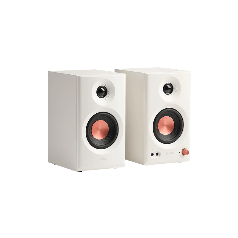Edifier | Monitores de estudio activos | MR3 | 18W x 2 W | Bluetooth | Blanco | ≥ 85 dB | Conexión inalámbrica