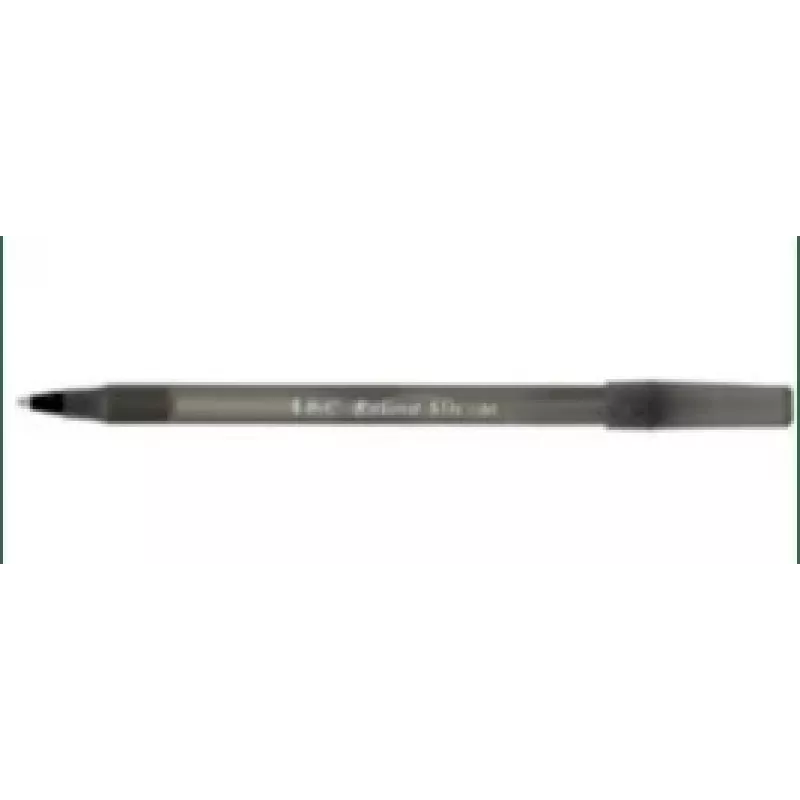 Bolígrafo BIC ROUND STIC 1,0 mm, negro, 1 ud. 256385