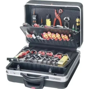 Maletín de herramientas Parat CLASSIC KINGSIZE ROLL — maletín con ruedas de gran capacidad para herramientas, negro