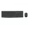 Logitech MK235 Conjunto duradero de teclado y ratón inalámbricos en gris