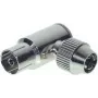 ShiverPeaks 82021-1M Acoplador coaxial acodado, metal, CE