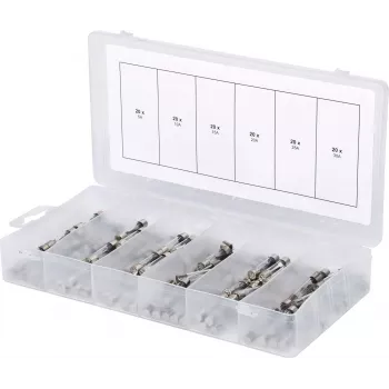 Surtido de fusibles ks tools 970.0270 – 120 uds., fusibles de cuchilla 5–30 A