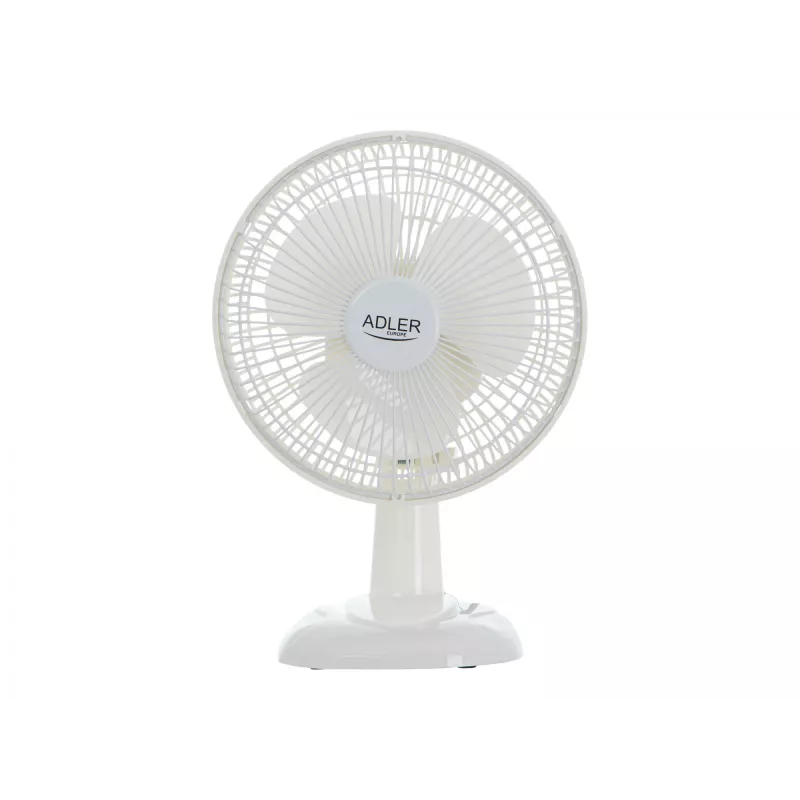 Adler | ventilador con pinza | AD 7317 | ventilador de mesa | blanco | diámetro 15 cm | número de velocidades 2 | 30 W