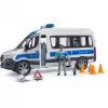 Mercedes-Benz Polizei Sprinter set con figura y módulo de luz/sonido